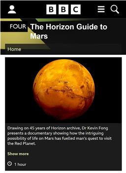 BBC地平线：火星在线观看和下载