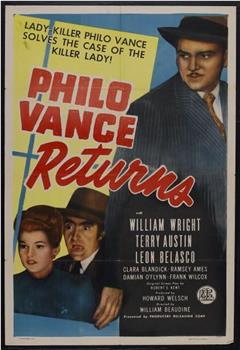 Philo Vance Returns在线观看和下载